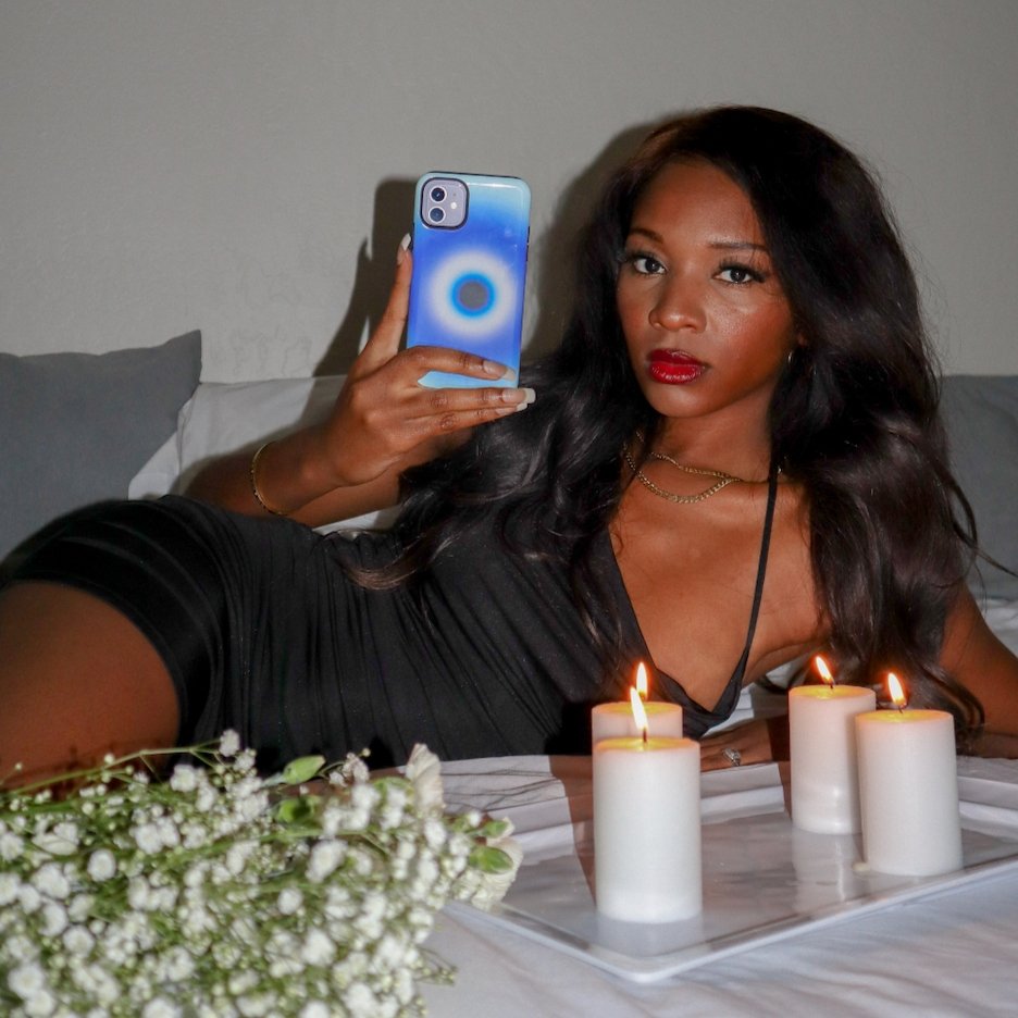 Evil Eye Aura iPhone case - blunt cases