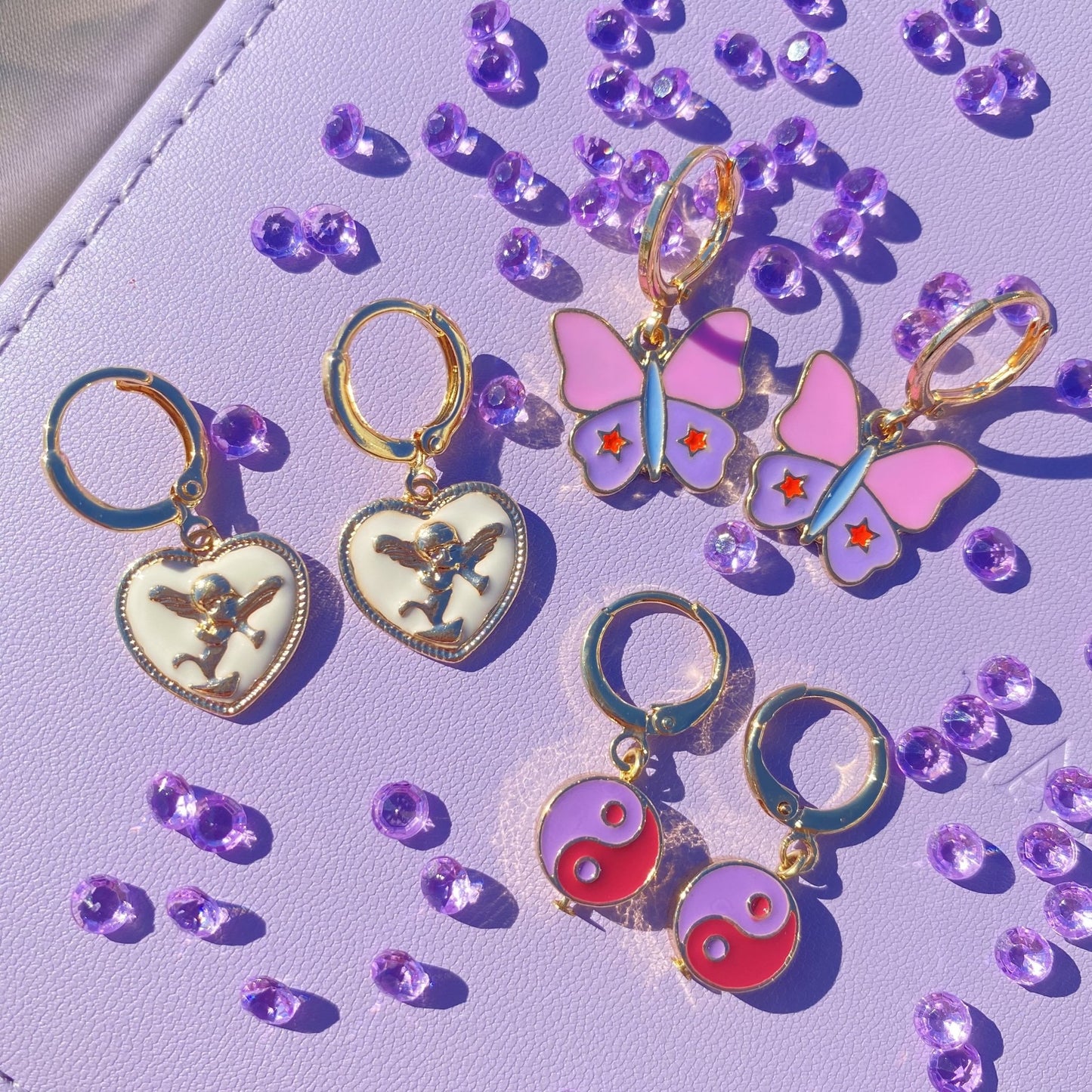 Flutter Earrings - blunt cases