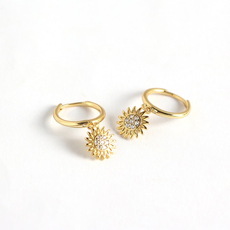 Golden Sunny Earrings - blunt cases
