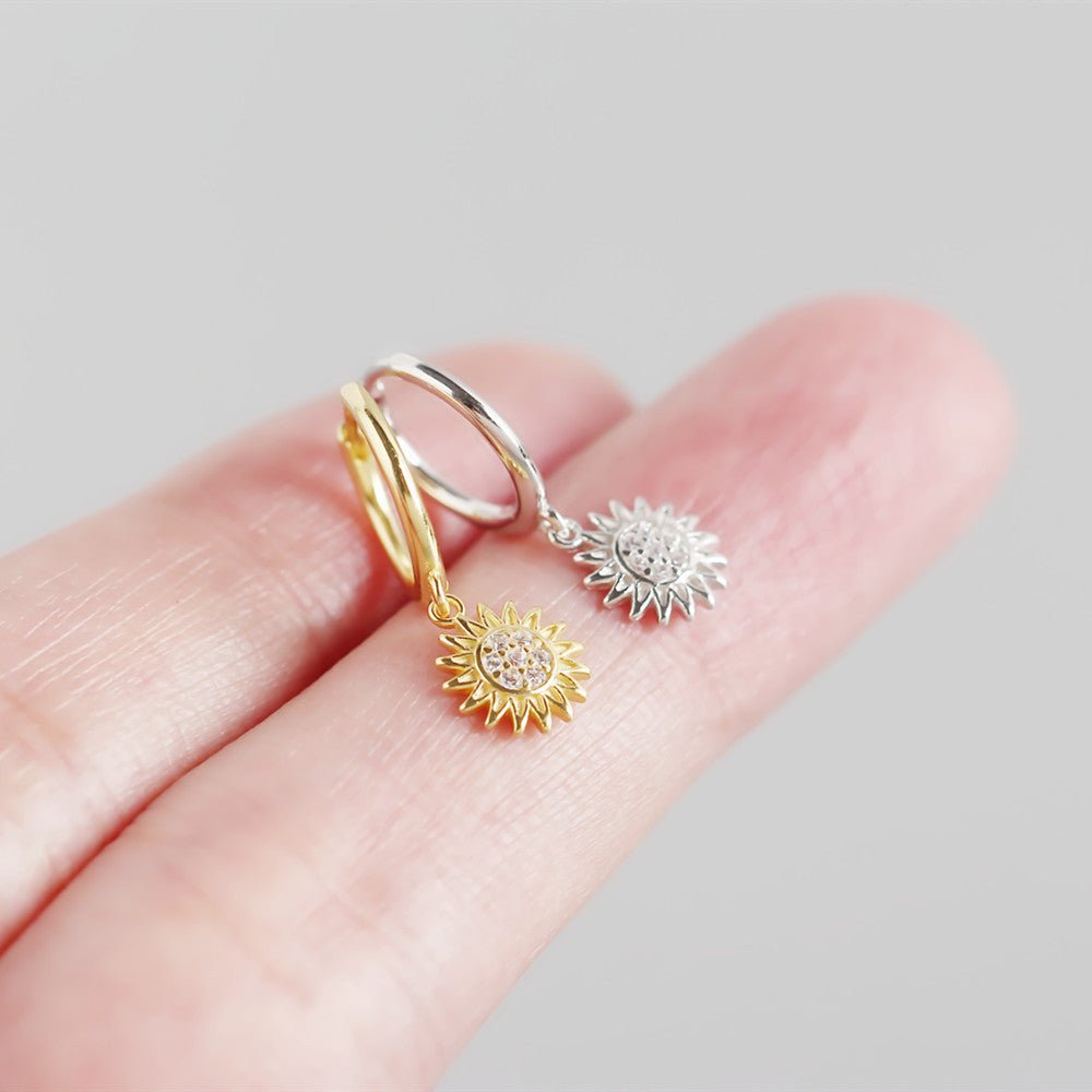 Golden Sunny Earrings - blunt cases