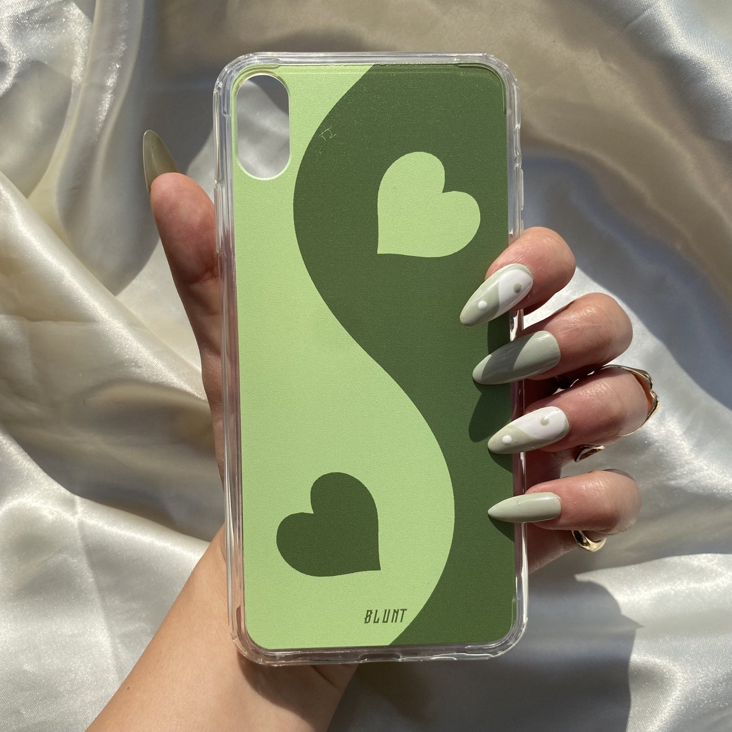Green Luv Balance iPhone Case - blunt cases