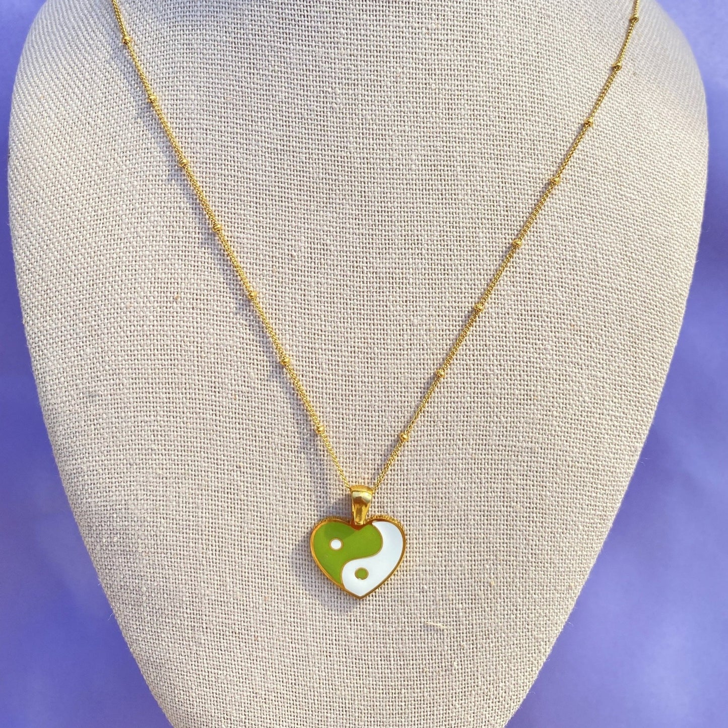 Green Luv Balance Necklace - blunt cases