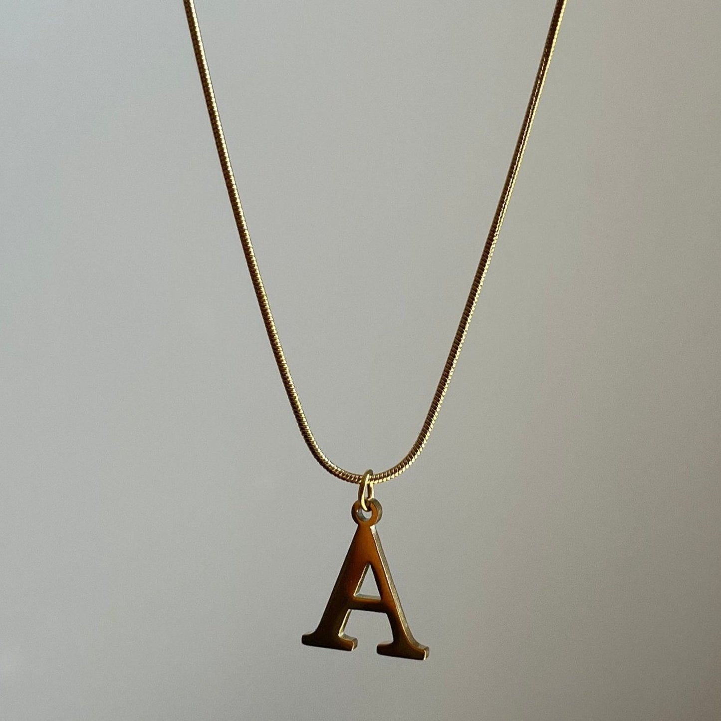 Initial Chain Necklace - blunt cases