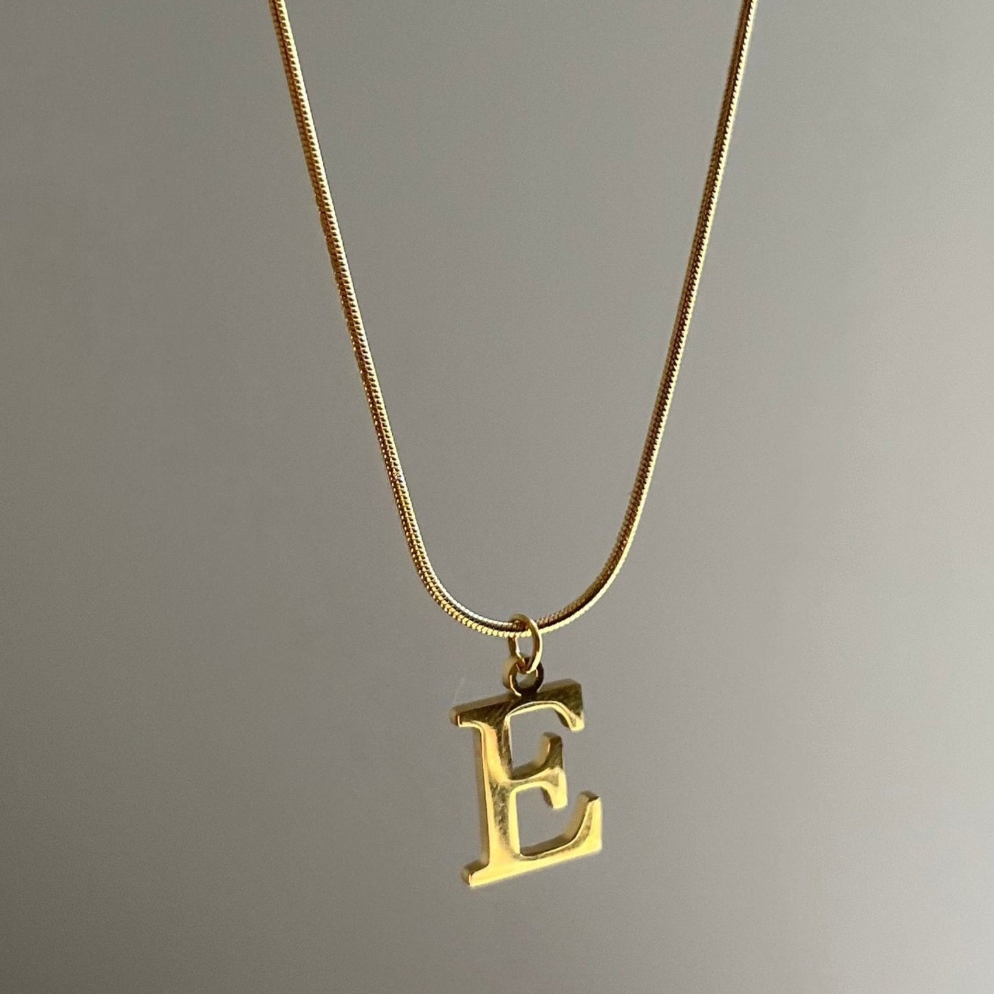 Initial Chain Necklace - blunt cases