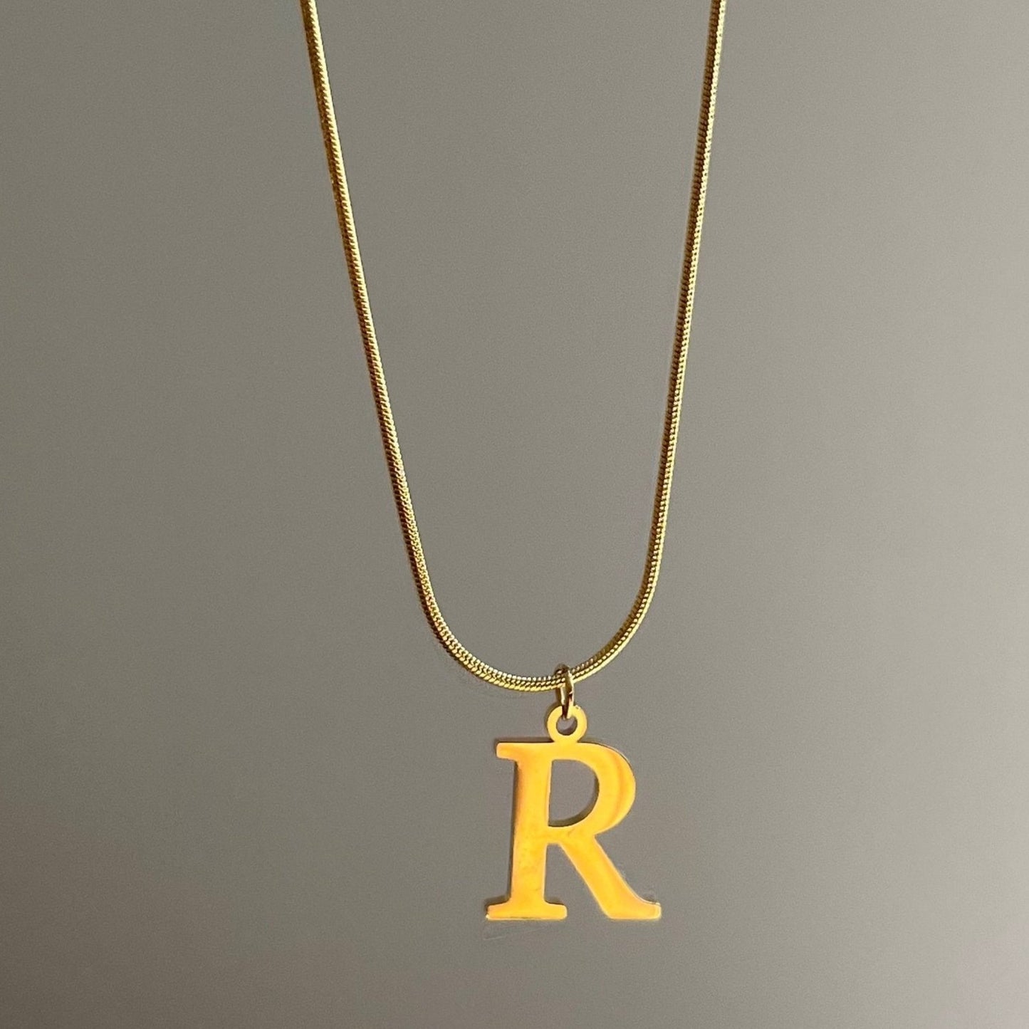 Initial Chain Necklace - blunt cases