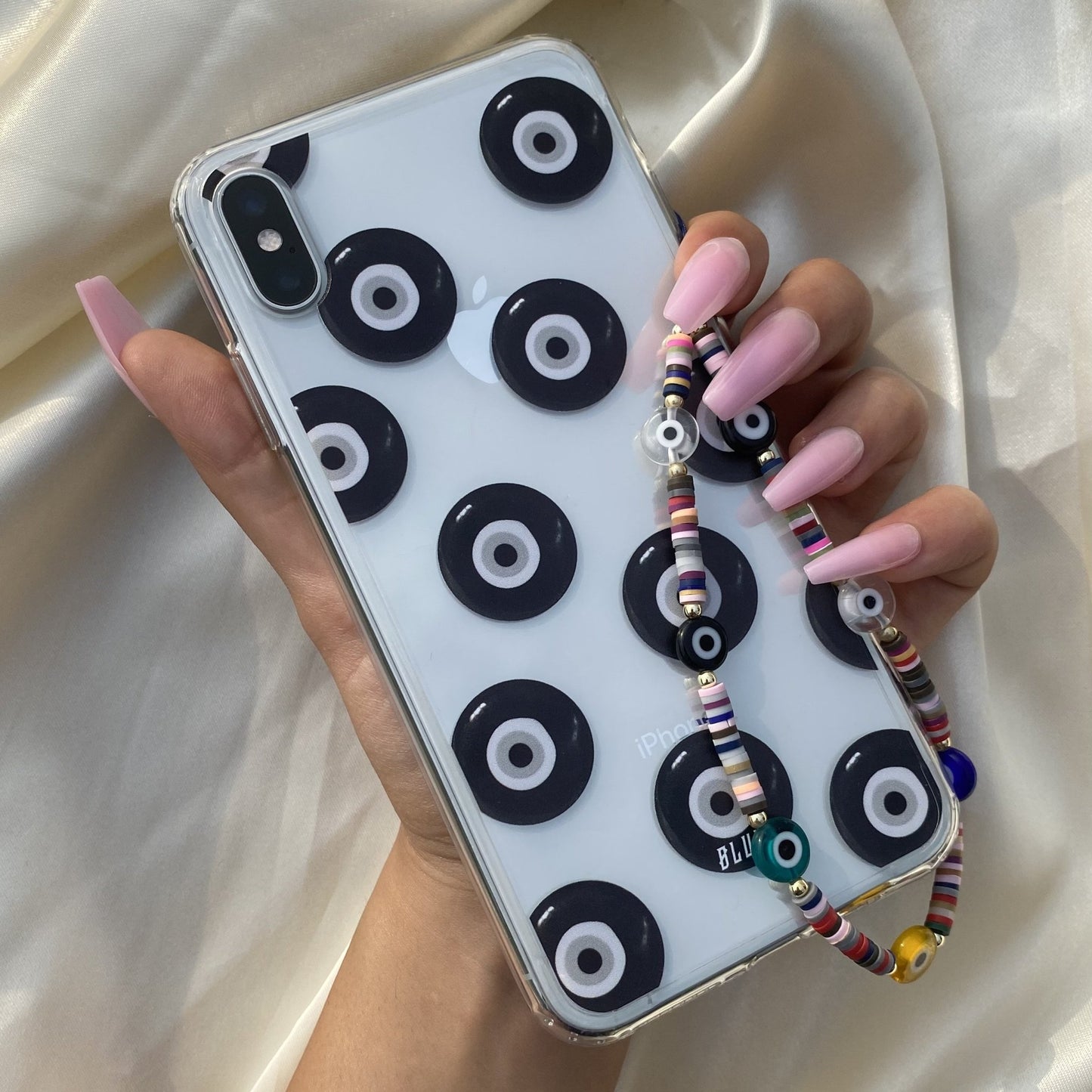 Midnight Evil Eye Phone Charm - blunt cases