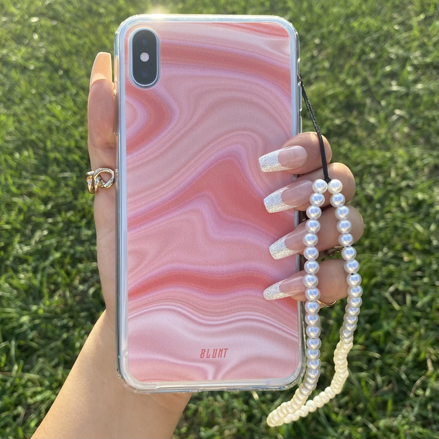 Pearl Phone Charm - blunt cases