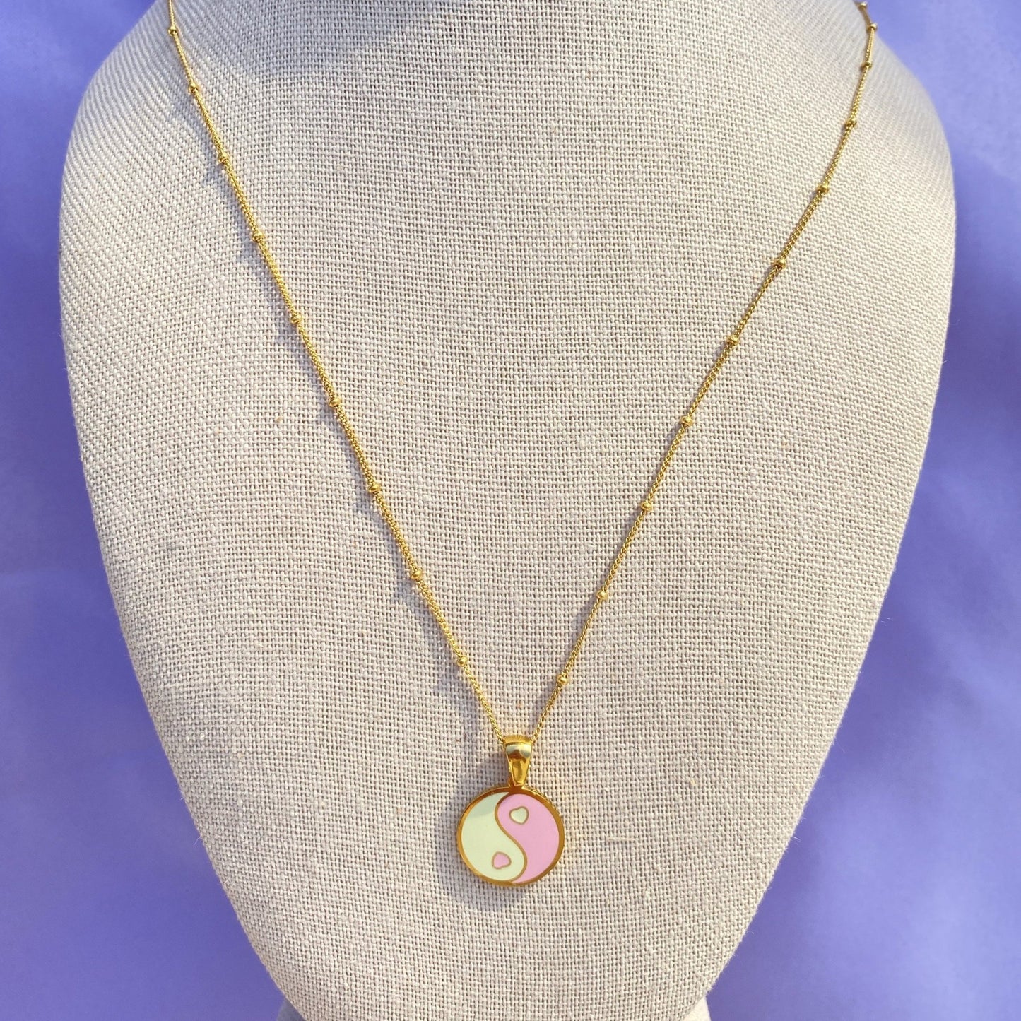 Pink Balance Necklace - blunt cases