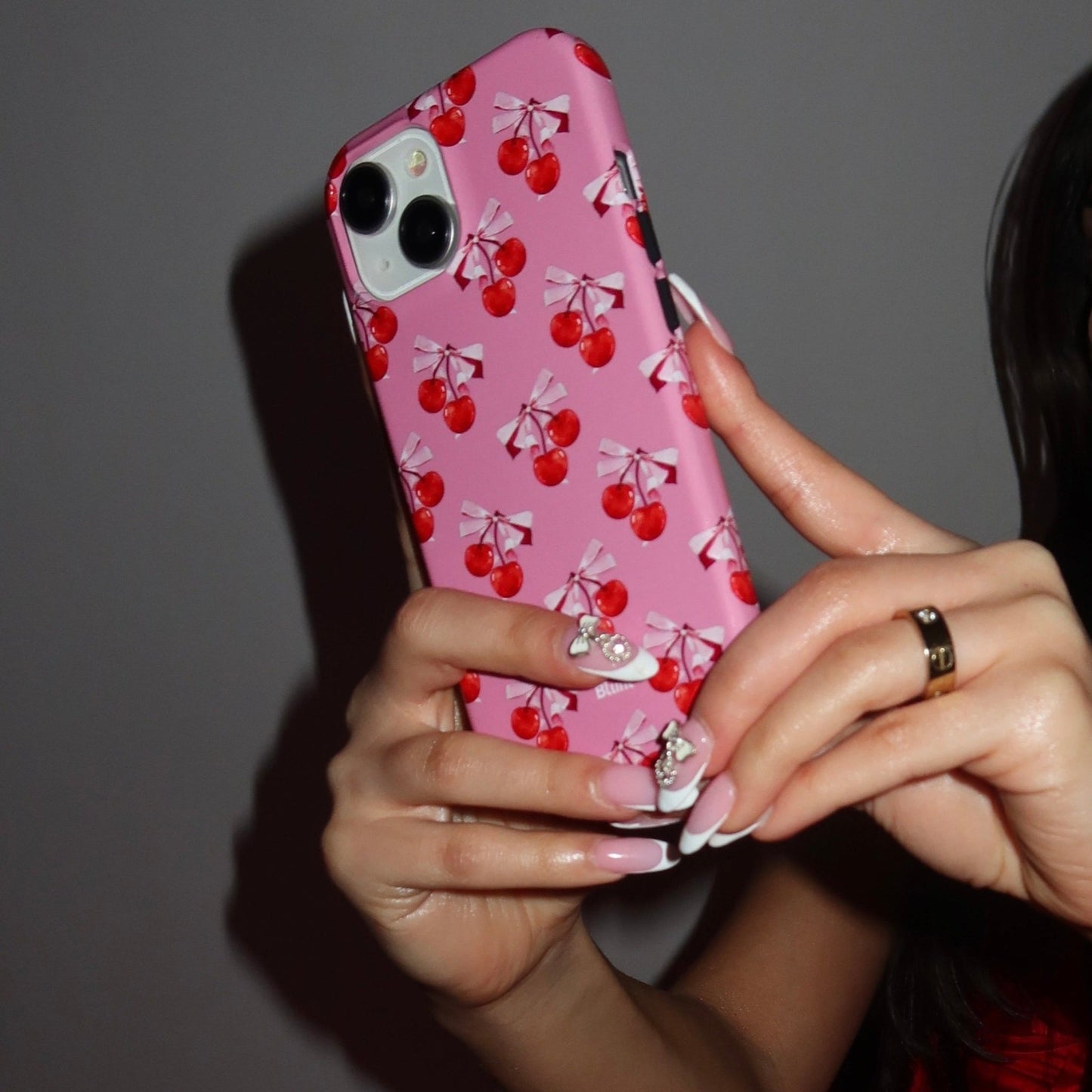 Pink Cherry iPhone Case - blunt cases