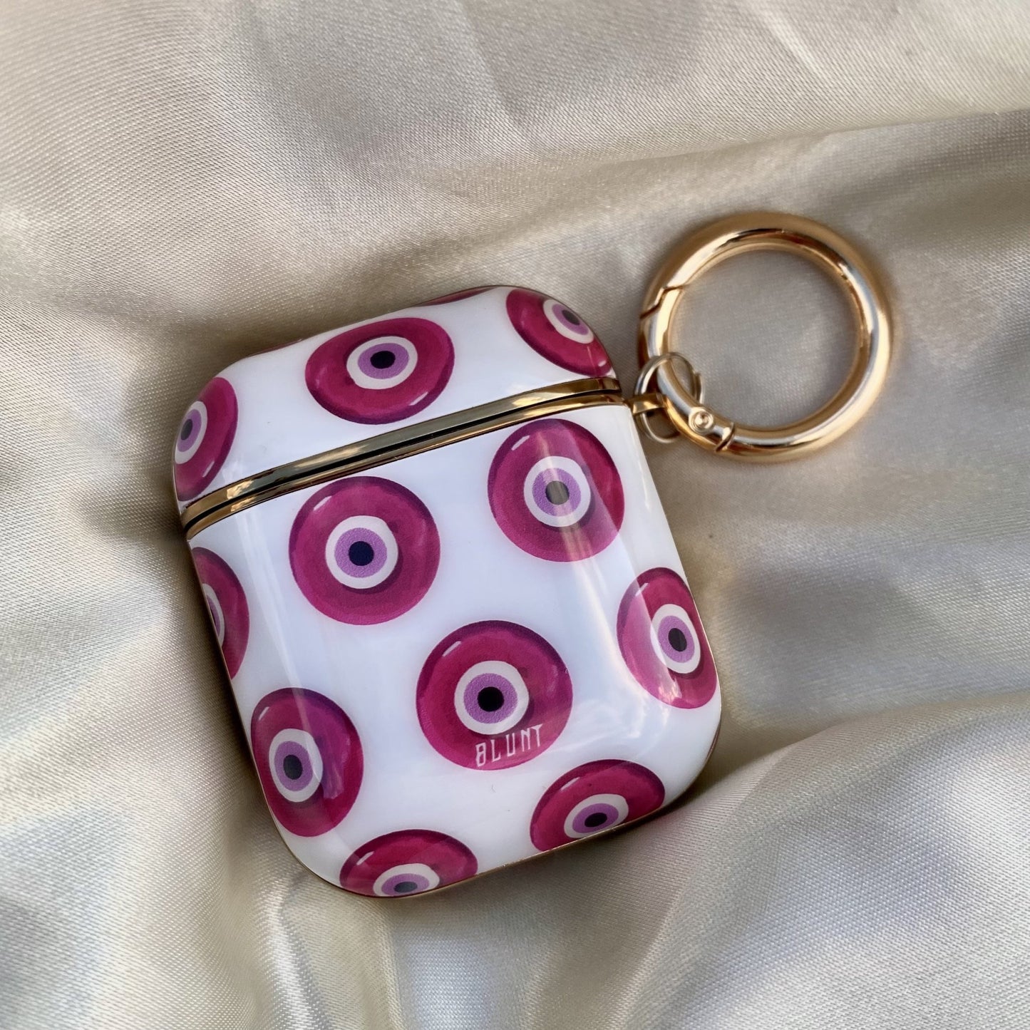 Pink Evil Eyez Airpod Case - blunt cases