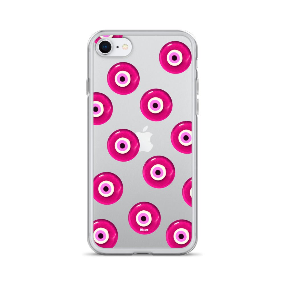 Pink Evil Eyez iPhone Case - blunt cases