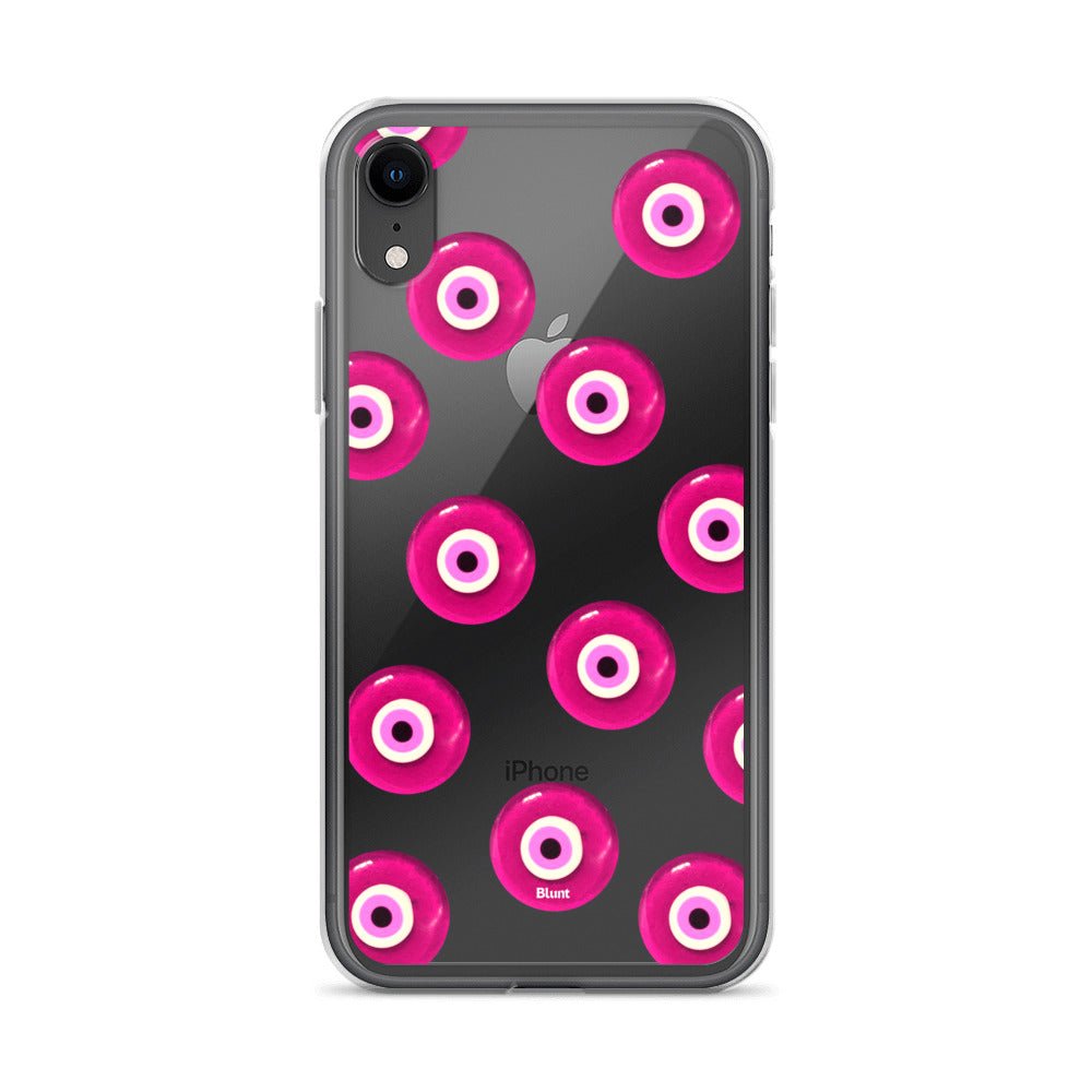 Pink Evil Eyez iPhone Case - blunt cases