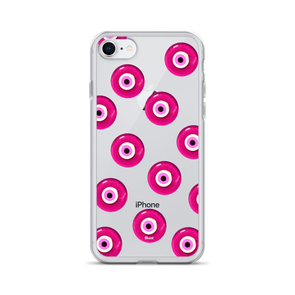 Pink Evil Eyez iPhone Case - blunt cases