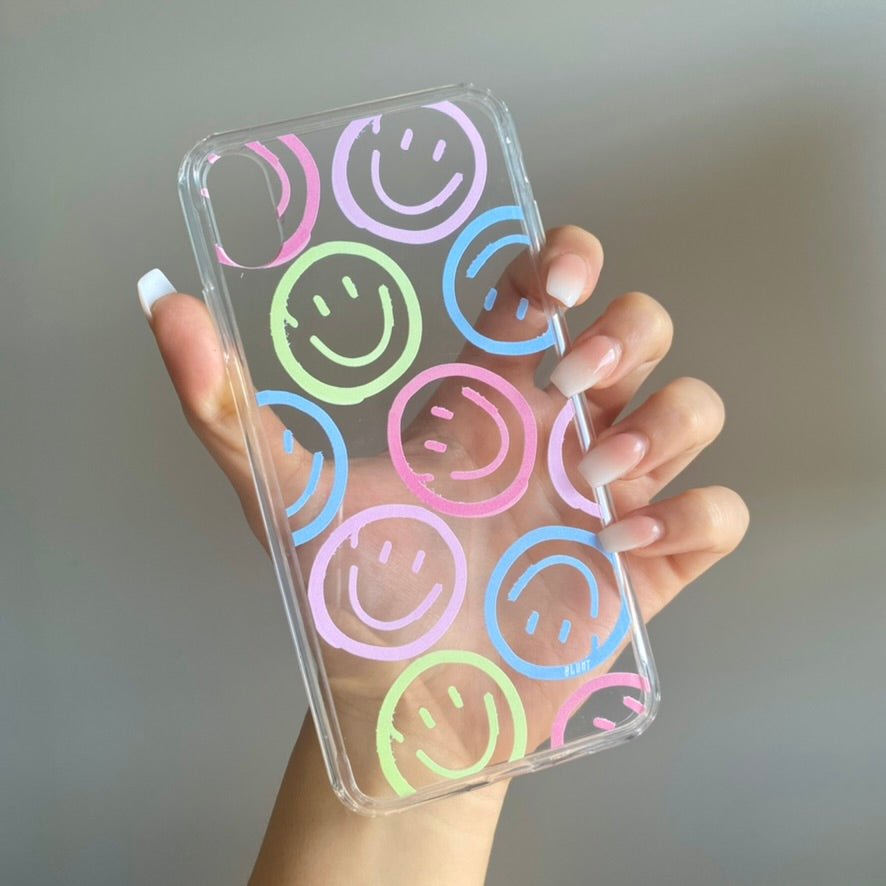Rainbow Smiley iPhone Case - blunt cases