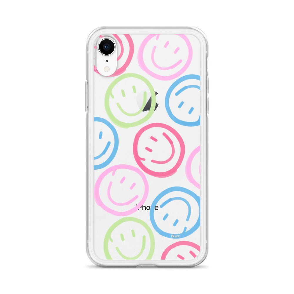 Rainbow Smiley iPhone Case - blunt cases