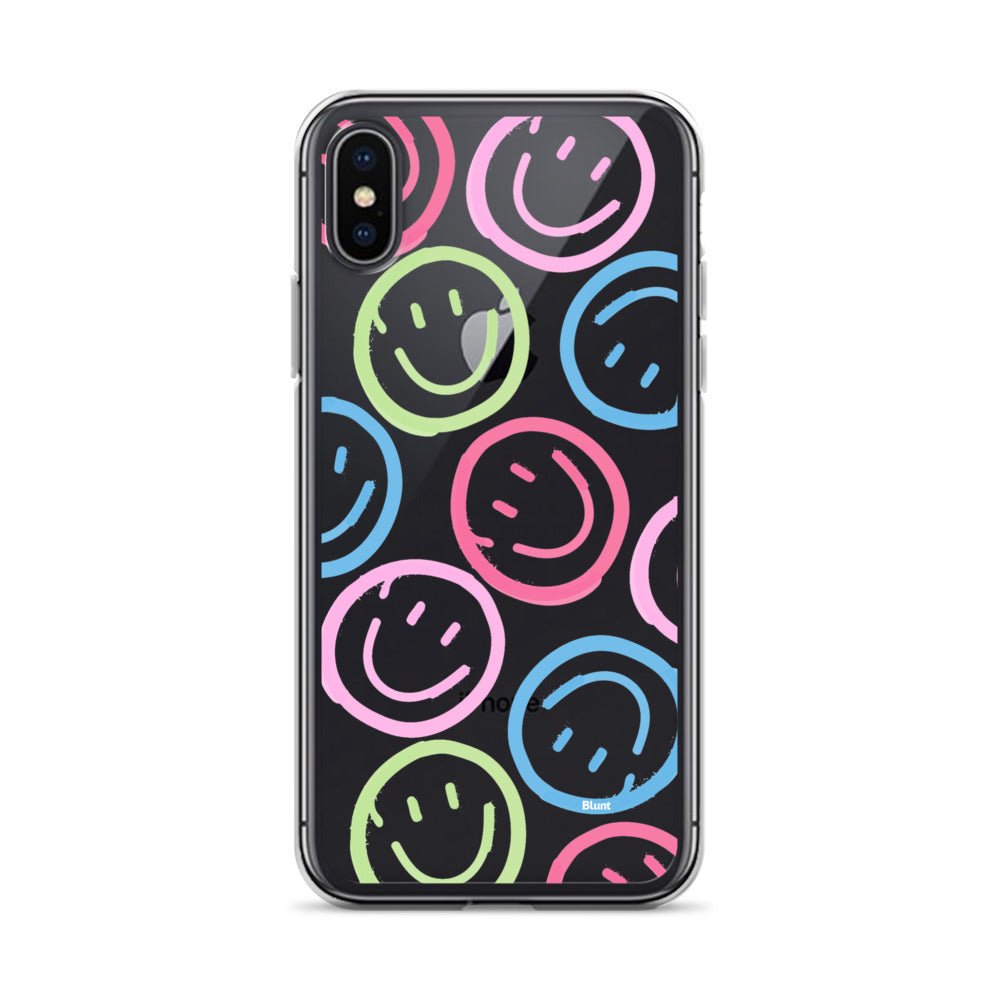 Rainbow Smiley iPhone Case - blunt cases
