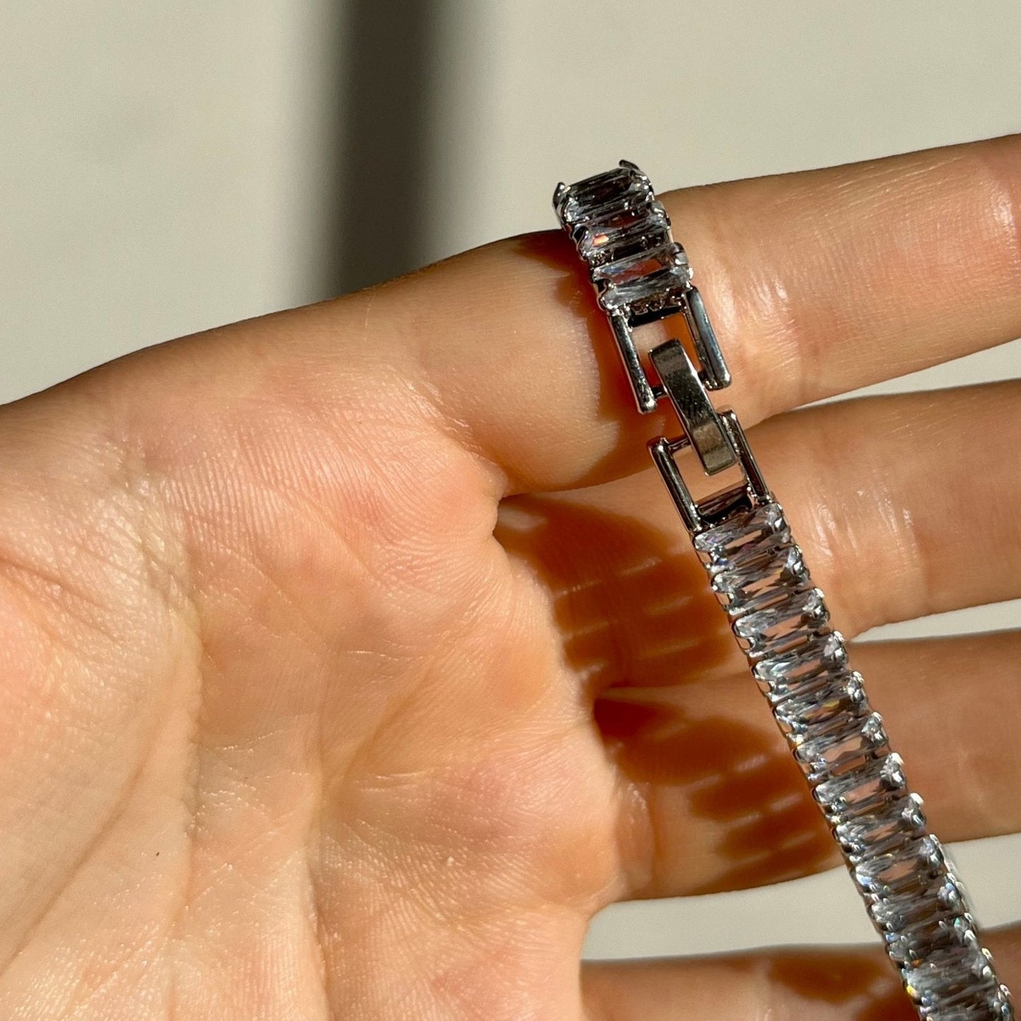 Silver Diamond Bracelet - blunt cases