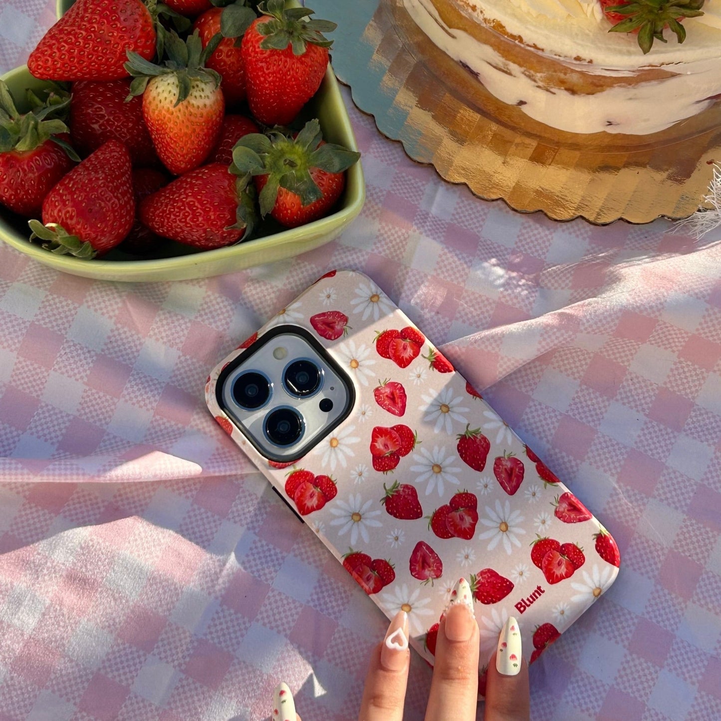 Strawberry Field iPhone Case - blunt cases