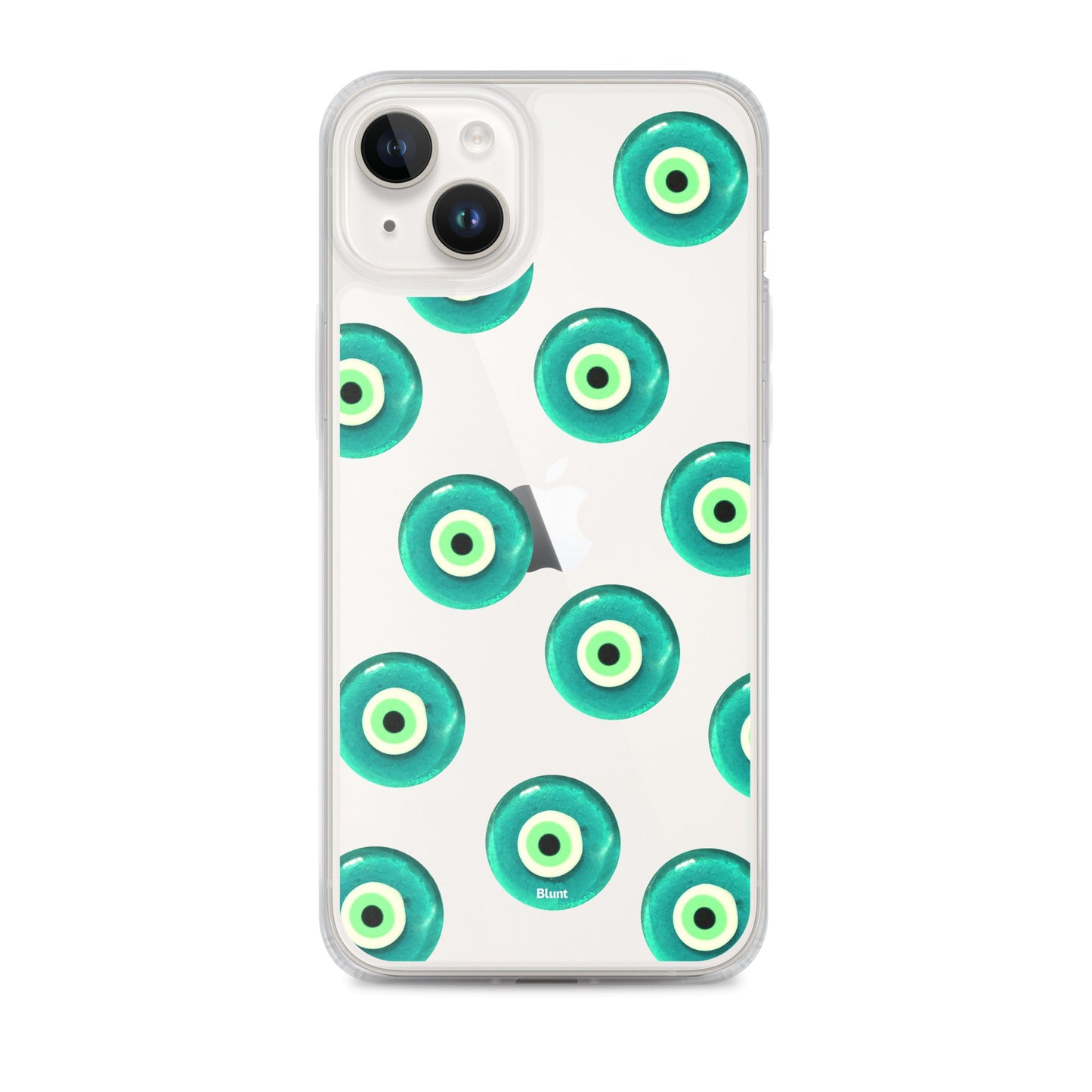 Turquoise Evil Eyez iPhone Case - blunt cases