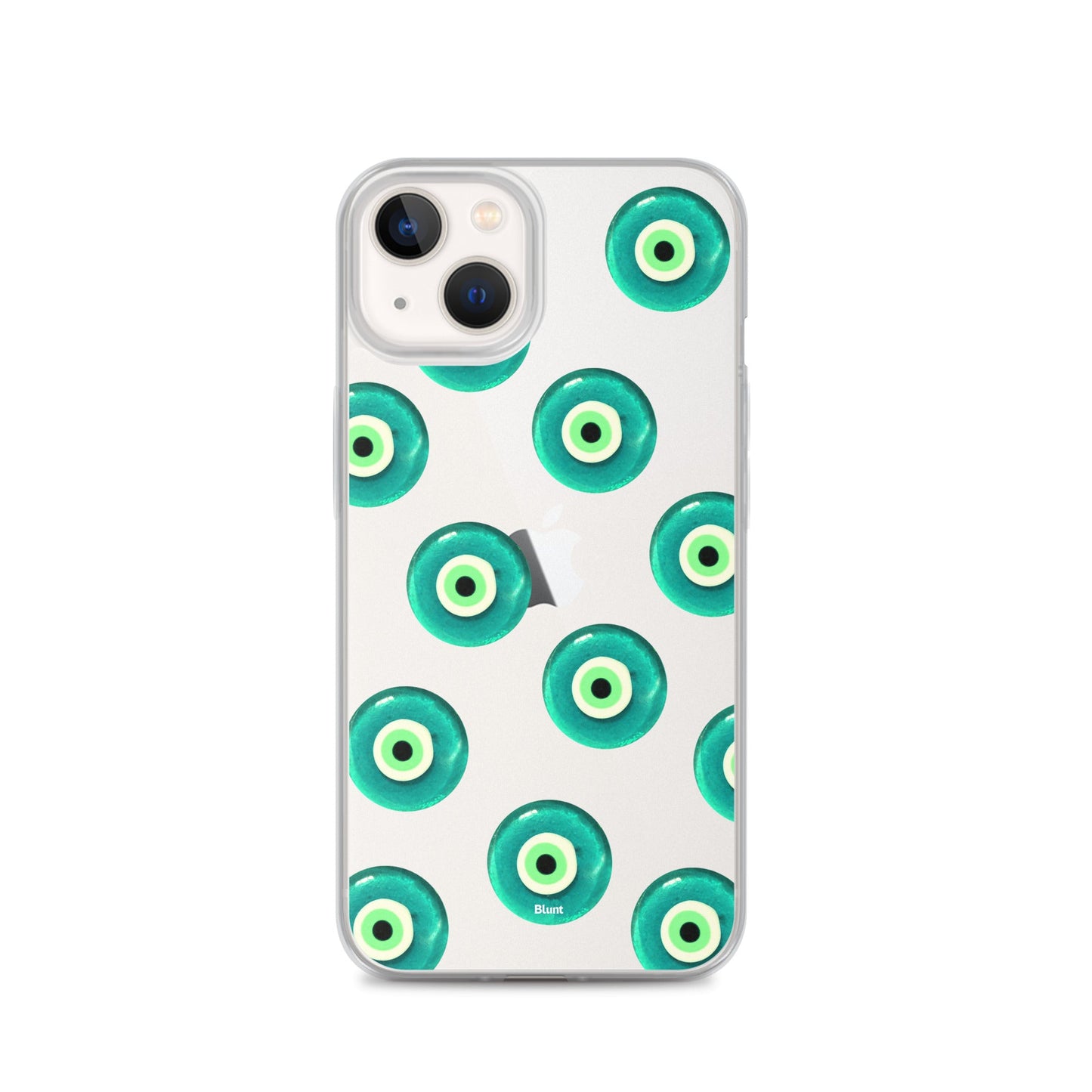Turquoise Evil Eyez iPhone Case - blunt cases