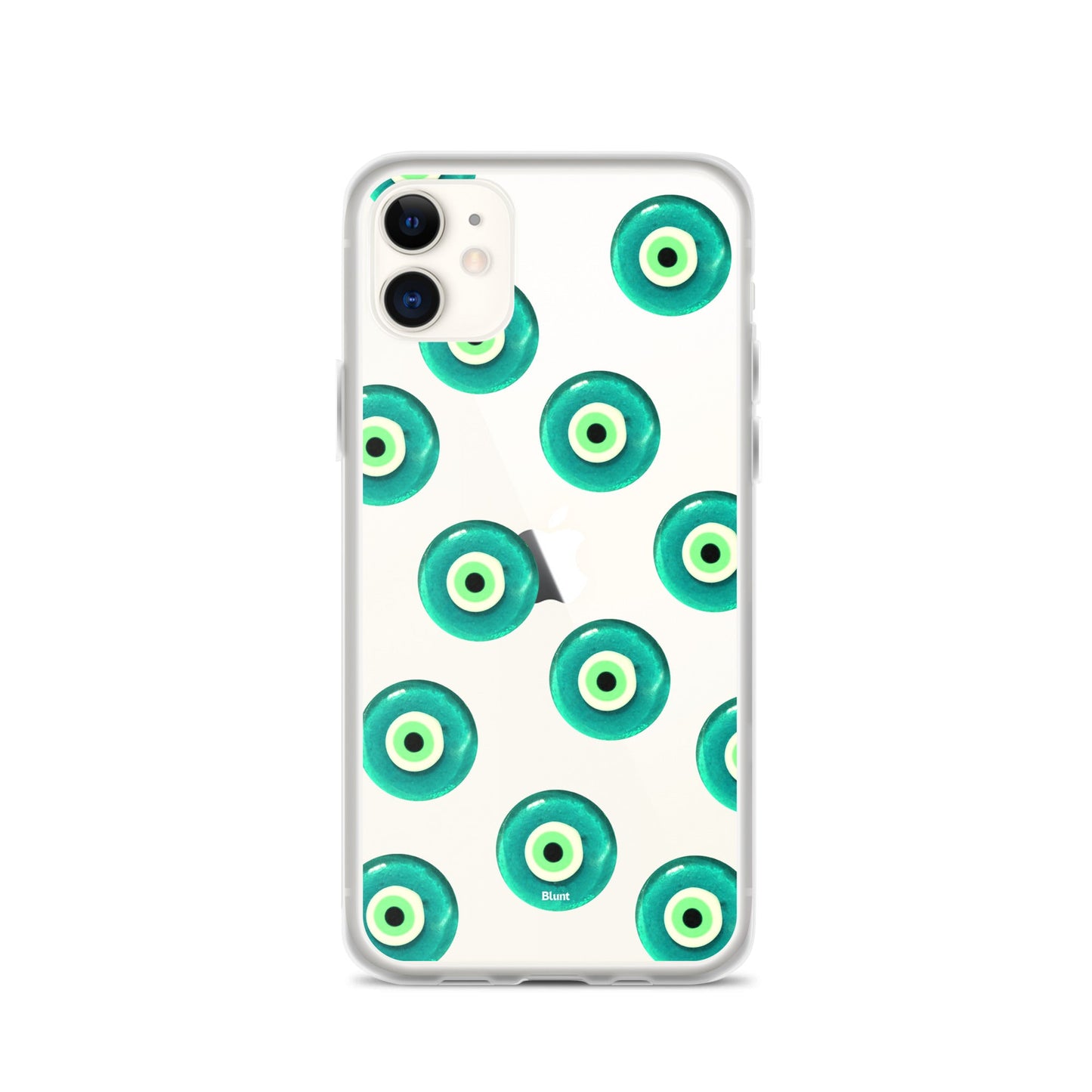 Turquoise Evil Eyez iPhone Case - blunt cases