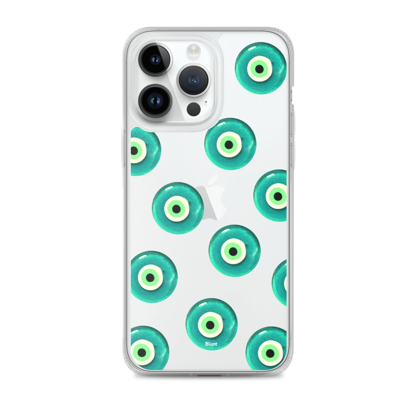 Turquoise Evil Eyez iPhone Case - blunt cases