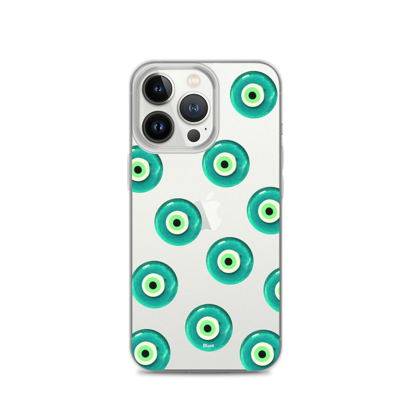 Turquoise Evil Eyez iPhone Case - blunt cases