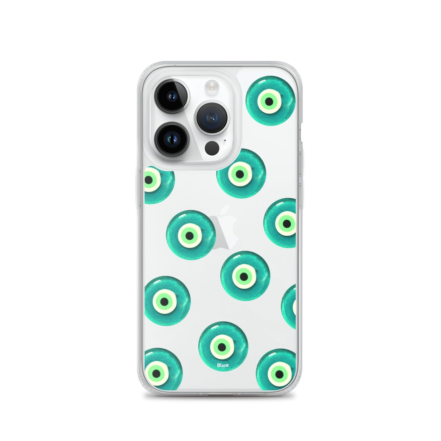 Turquoise Evil Eyez iPhone Case - blunt cases