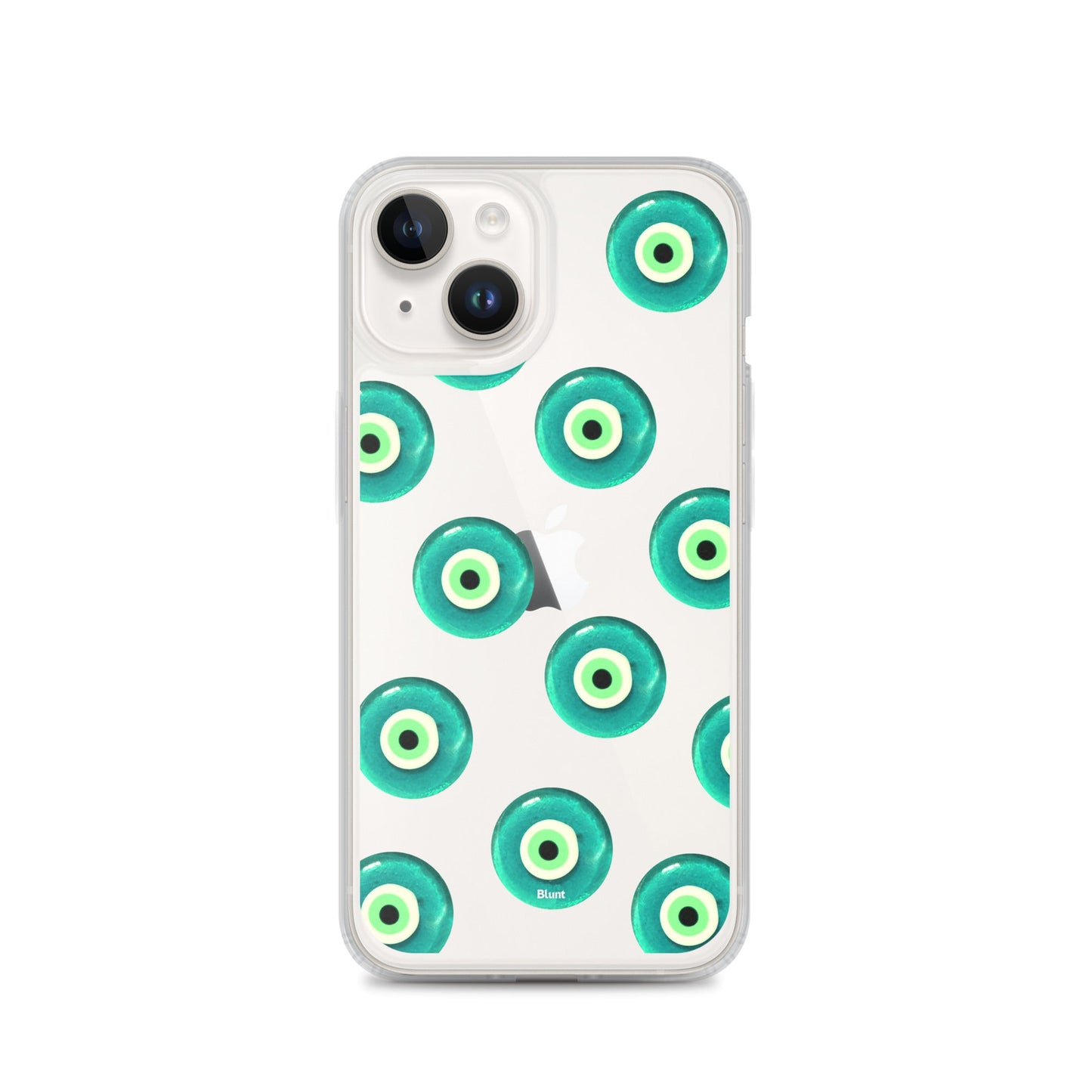 Turquoise Evil Eyez iPhone Case - blunt cases