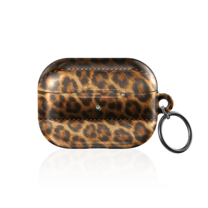 Cheetah Puffer AirPod Case