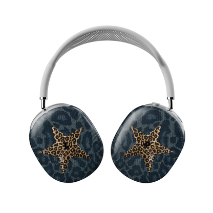 Denim Cheetah AirPod Max Case