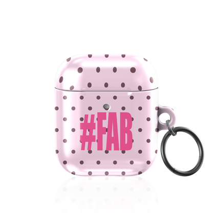 Pink Dot Fab AirPod Case