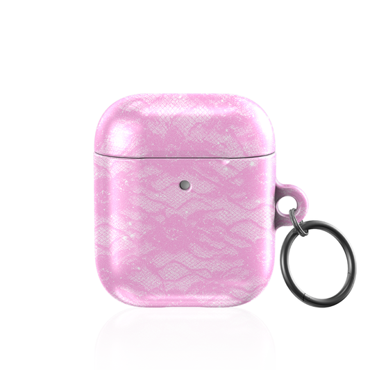 Pink Veil AirPod Case