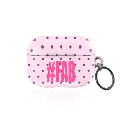 Pink Dot Fab AirPod Case