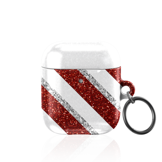 Candy Cane AirPod Case