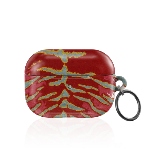 Crimson Veins AirPod Case