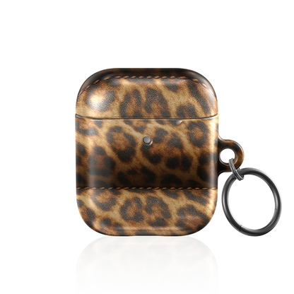 Cheetah Puffer AirPod Case