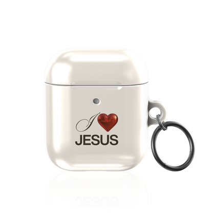 I Heart Jesus AirPod Case