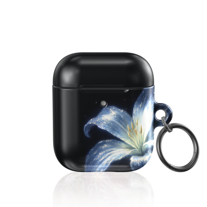 Blue Lilly AirPod Case