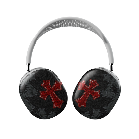 Crimson Cross AirPod Max Case