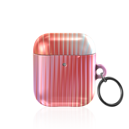 Coral Glass AirPod Case
