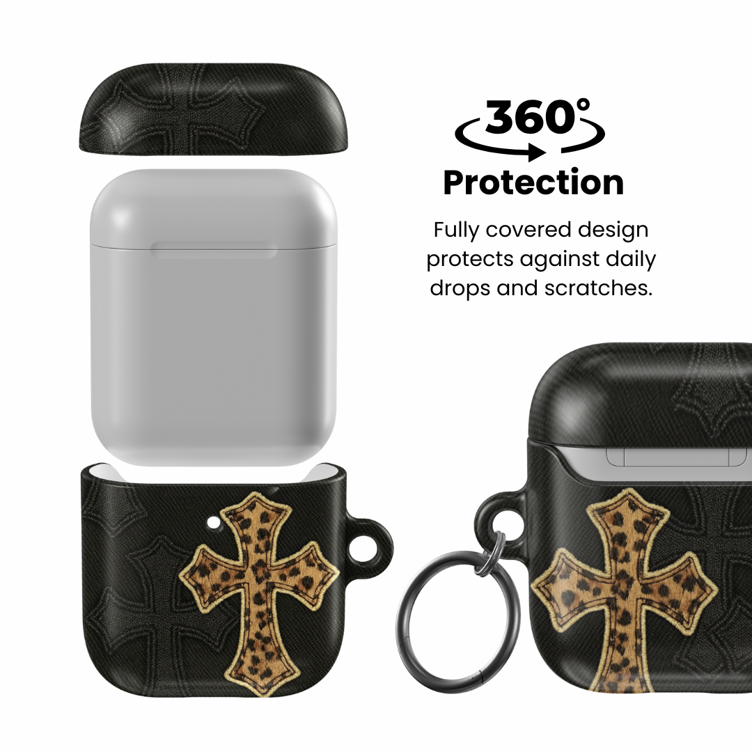 Cheetah Cross AirPod Case