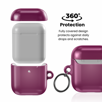 Plum AirPod Case