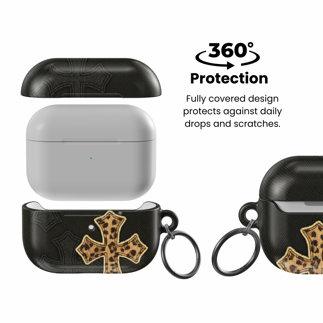 Cheetah Cross AirPod Case