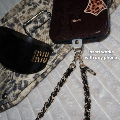 Onyx Phone Charm