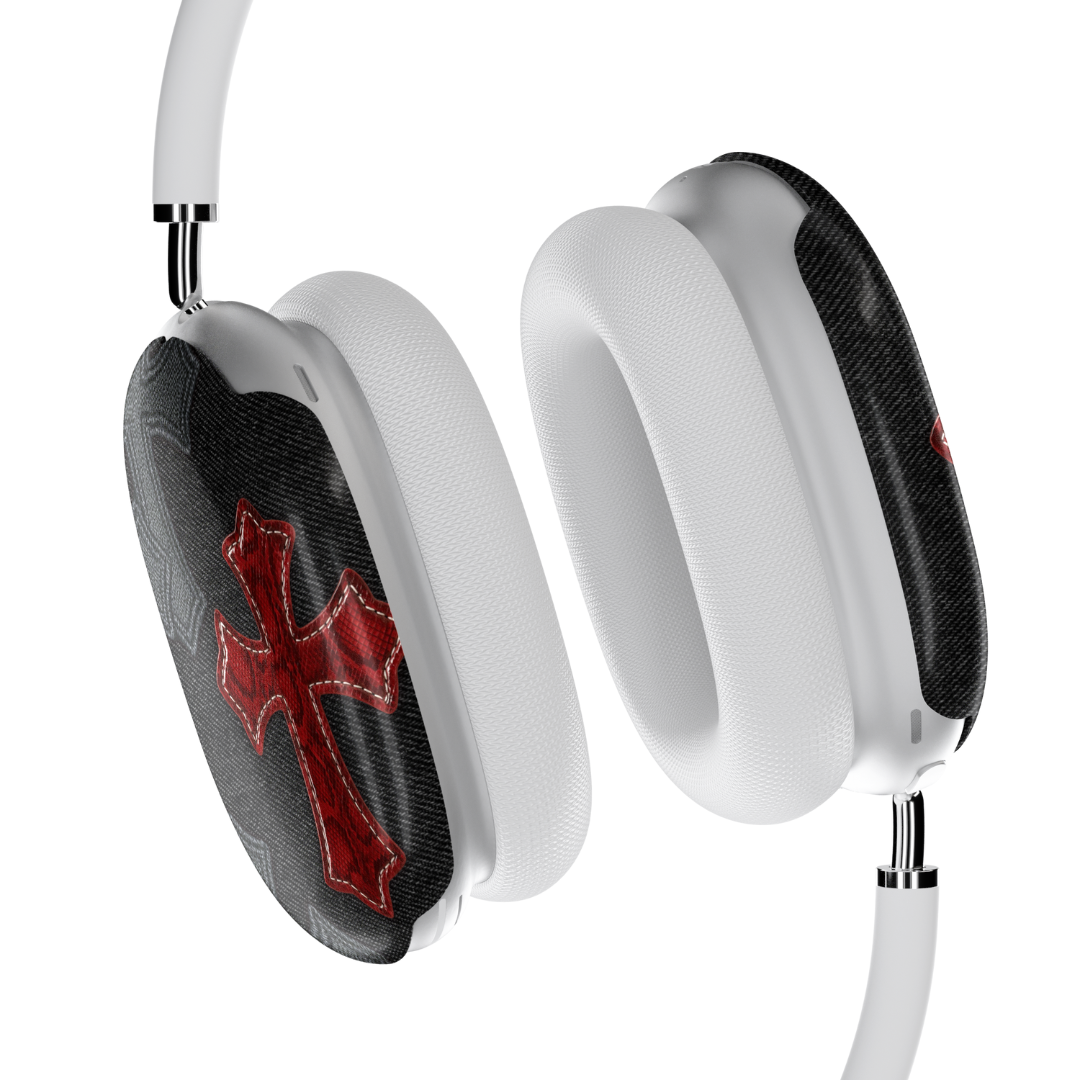 Crimson Cross AirPod Max Case