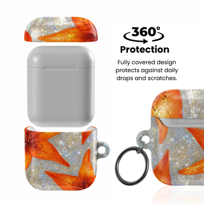 Solar Lily AirPod Case