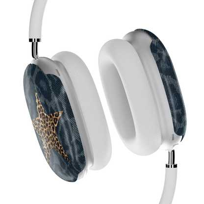 Denim Cheetah AirPod Max Case