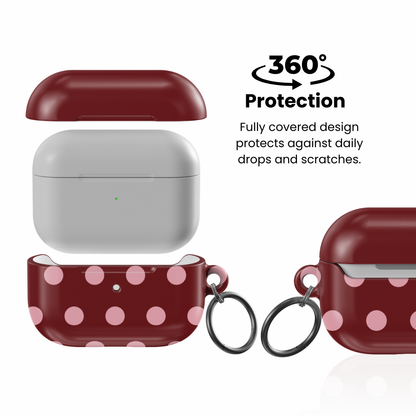 Berry Dot AirPod Case