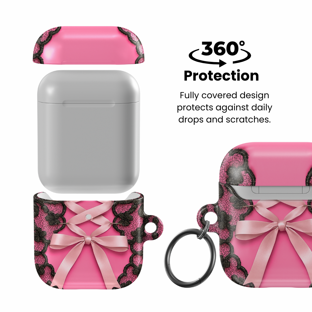 Pink Corset AirPod Case